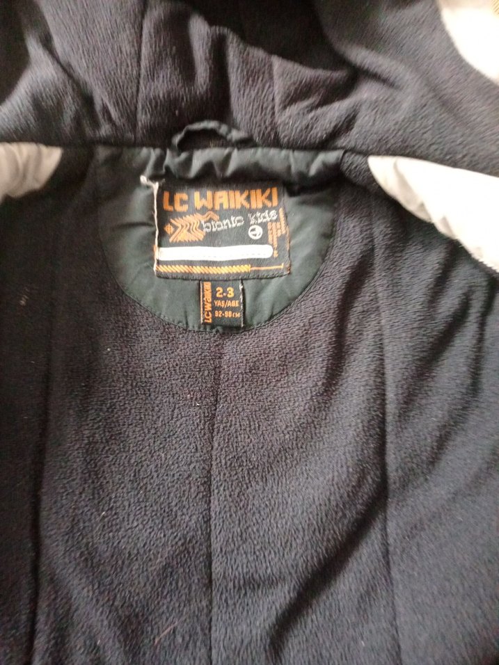 lacivert Fermuarlı Erkek Çocuk Ceket - Görsel 5