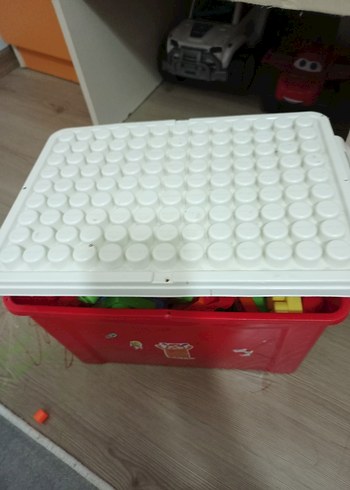 Renkli Lego Seti ve Figürler - Görsel 4