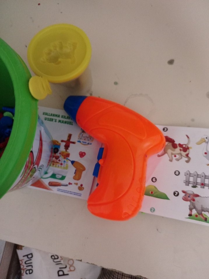 Renkli Matkap Seti 3 Yaş ve Üzeri - Görsel 3