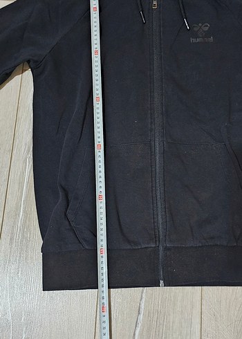 Hummel Hummel Siyah Kapüşonlu Fermuarlı Erkek Sweatshirt