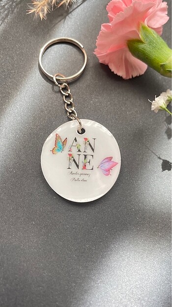 Anneler gününe özel anahtarlıklar