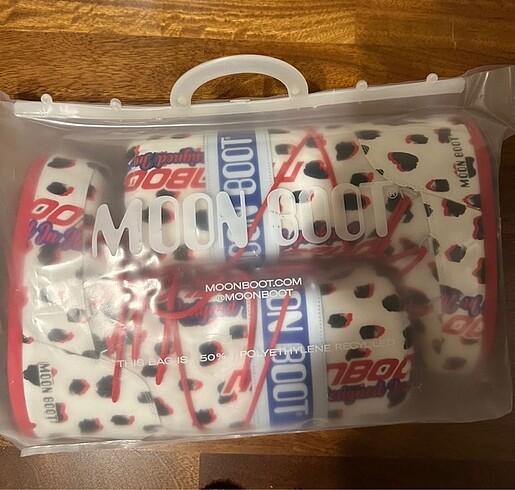 Moon Boot Moon Boot Leopar Faturalı Kar Botu