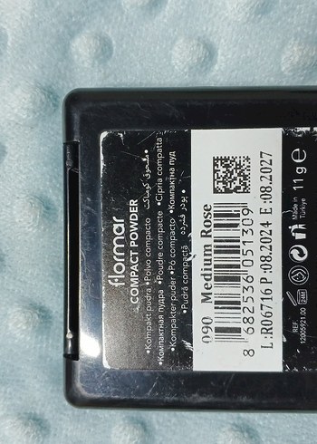 Flormar Siyah Compact Pudra - Görsel 2