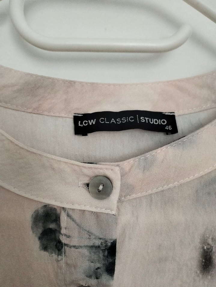 Pembe Uzun Kol Bağlama Desenli Uzun Elbise - Görsel 4