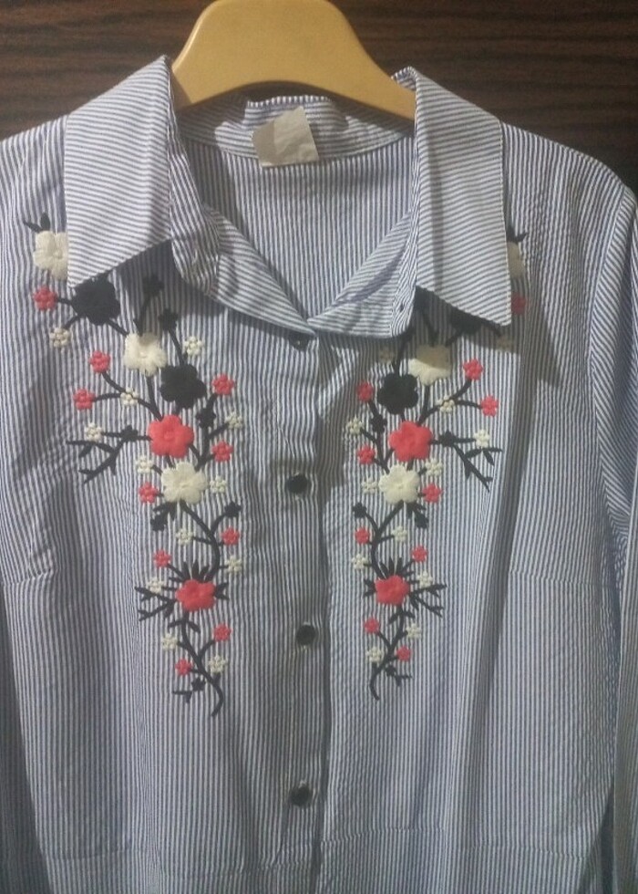 Uzun tunik gomlek  - Görsel 2