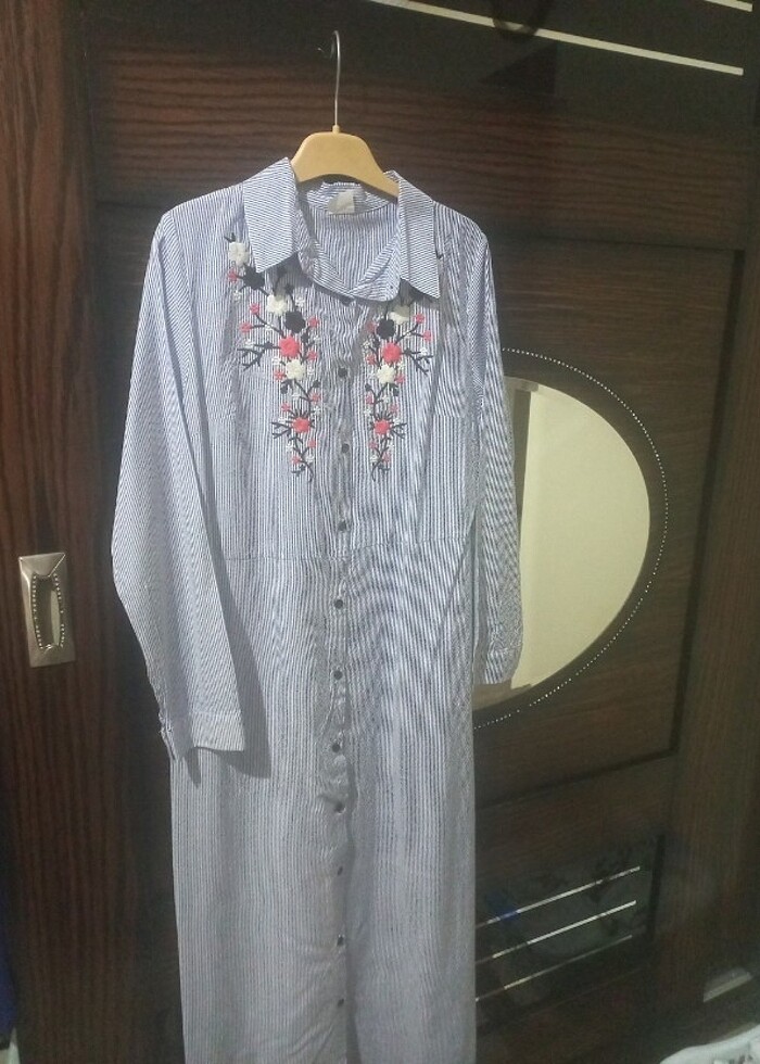 Uzun tunik gomlek  - Görsel 3