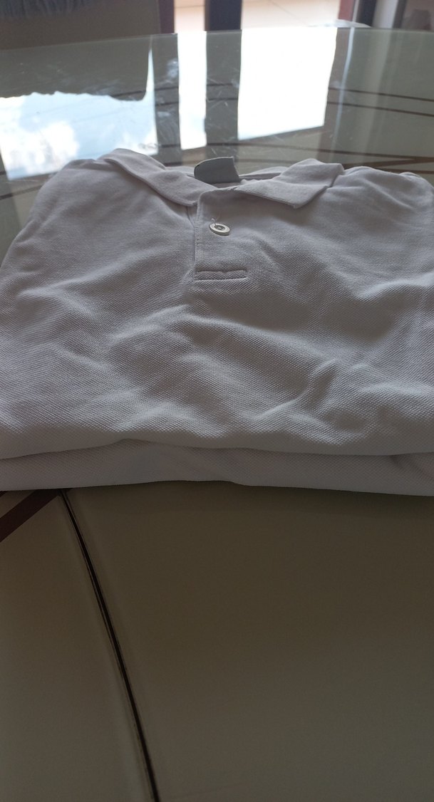 Beyaz Erkek Çocuk Polo Tişört - Görsel 2