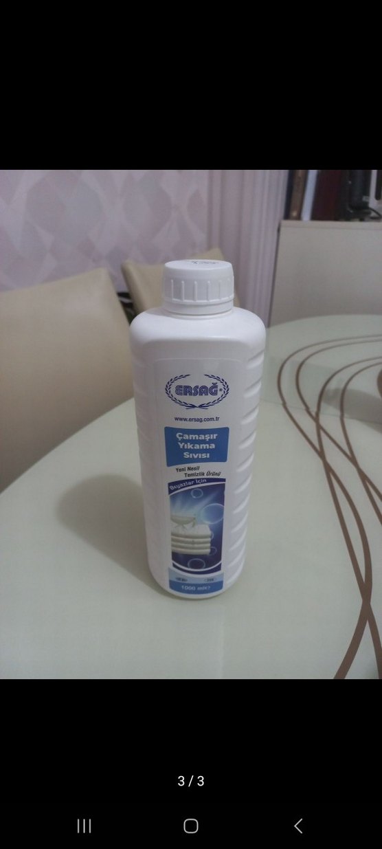 Ersag Renkliler ve beyazlar icin sivi deterjan 1000 ml - Görsel 3