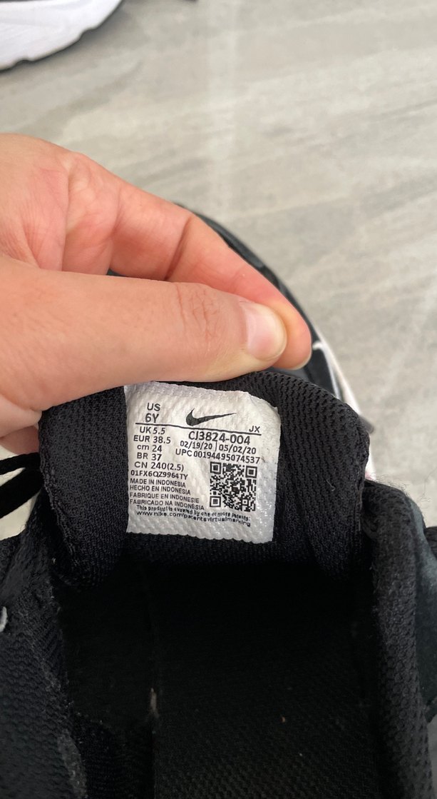 Nike Siyah Pembe Bağcıklı Spor Ayakkabı ORJİNAL - Görsel 3