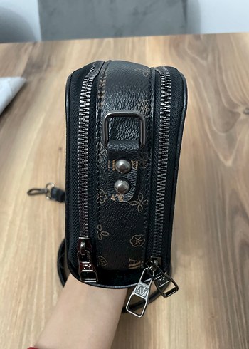 ARMINE Deri Fermuarlı Kadın Çanta - Görsel 3