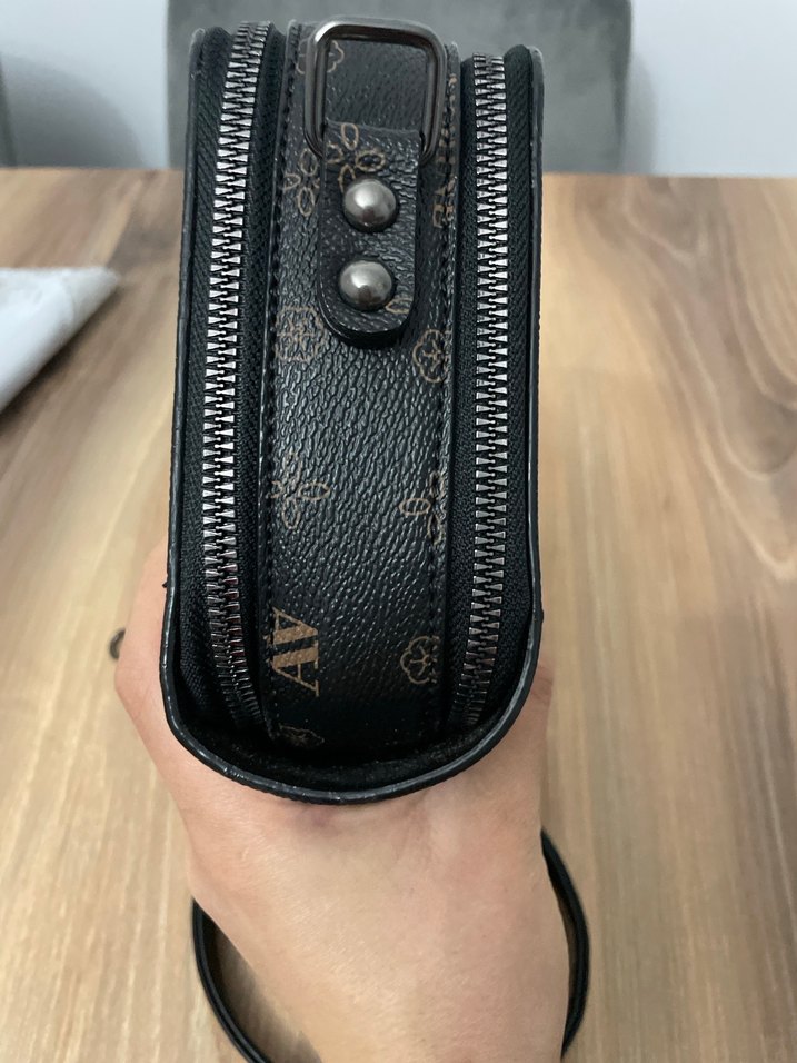 ARMINE  Deri Fermuarlı Kadın Çanta - Görsel 4