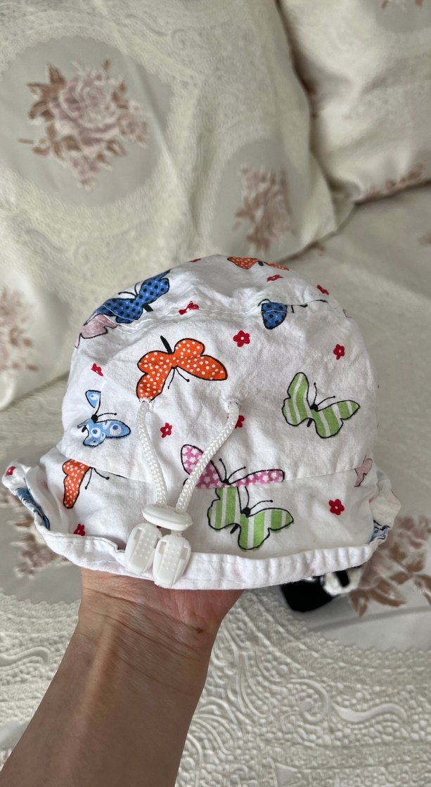 Bebek Önlüğü, Pastel Renkli Baskılı, 2-5 Yaş - Görsel 3