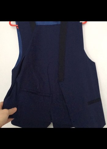 Mor Desenli Erkek Yelek Jarmens - Görsel 5