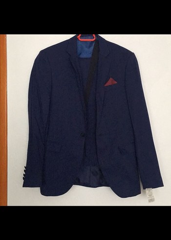 Mor Desenli Erkek Yelek Jarmens - Görsel 7