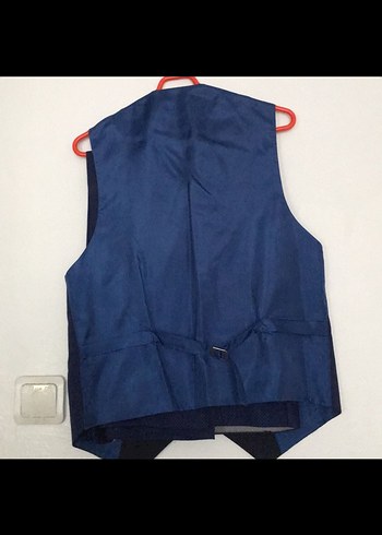 Mor Desenli Erkek Yelek Jarmens - Görsel 8