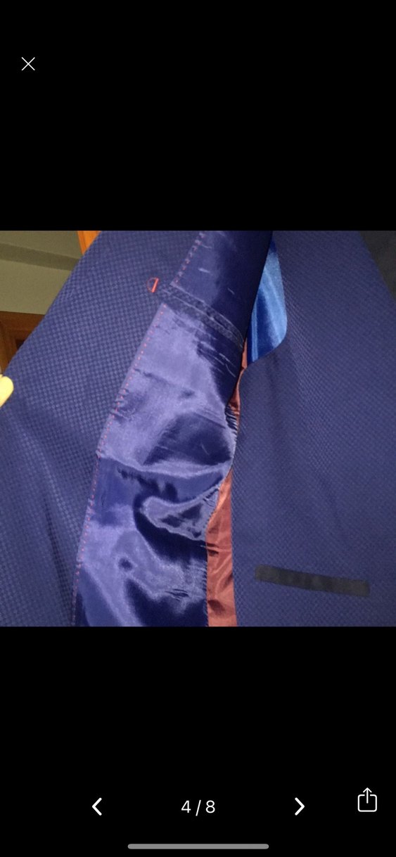 Mor Desenli Erkek Yelek Jarmens - Görsel 2