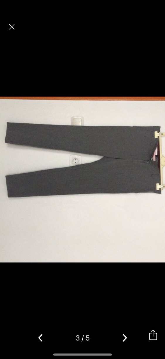 Gri Regular Fit Erkek Denim Pantolon - Görsel 3