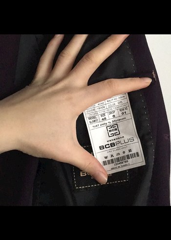 Bordo Erkek Uzun Kollu Düğmeli Takım Elbise - Görsel 5