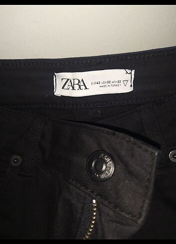 Zara Zara Siyah dar paça kadın pantolon 