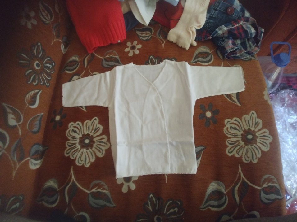 Beyaz ikili bebek zıbın - Görsel 2