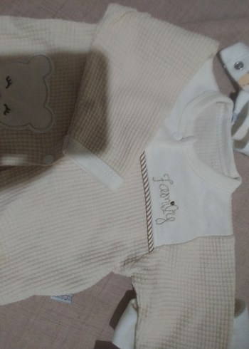 Uzun Kollu Fil Desenli Bebek Zıbını - Görsel 2