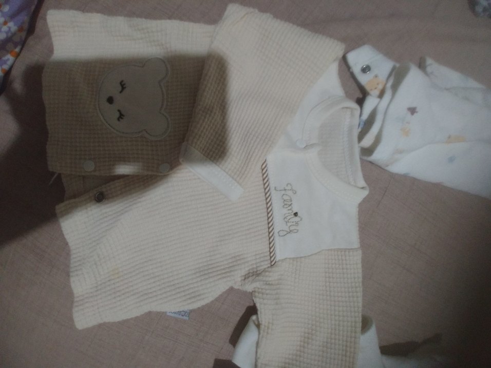 Uzun Kollu Fil Desenli Bebek Zıbını - Görsel 2