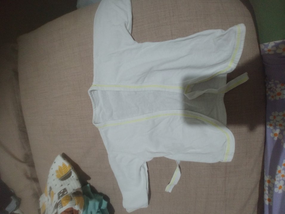 Beyaz Bebek İçlik Üstü - Görsel 3