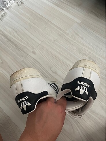 39,5 Beden beyaz Renk Adidas Superstar
