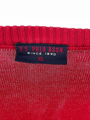 xl Beden kırmızı Renk U.S Polo Assn. Kazak / Triko %70 İndirimli.