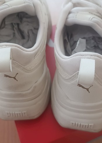 37 Beden beyaz Renk Puma krem Kadın Spor Ayakkabı