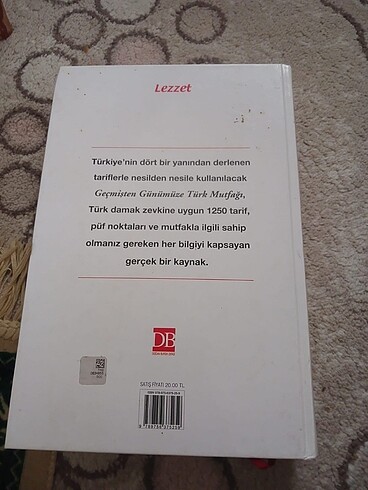  Beden Türk mutfağı kitabı tarif kitabı