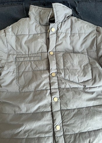 Erkek Çocuk Buz Mavisi Kaban - Görsel 4