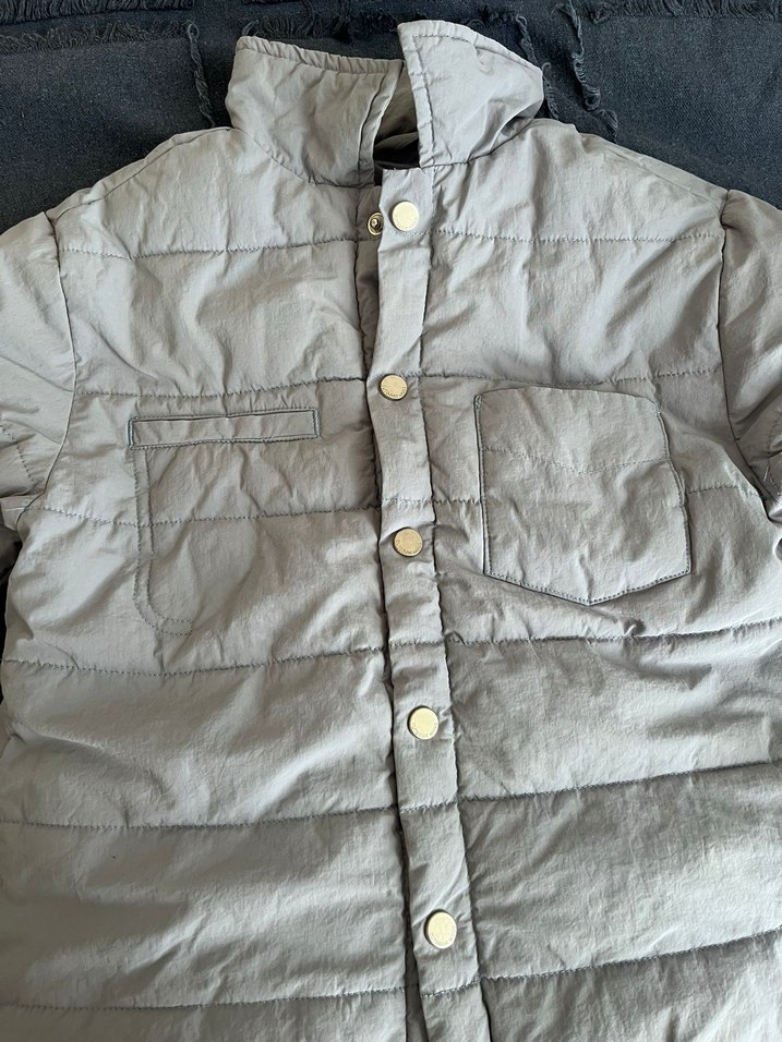 Erkek Çocuk Buz Mavisi Kaban - Görsel 4