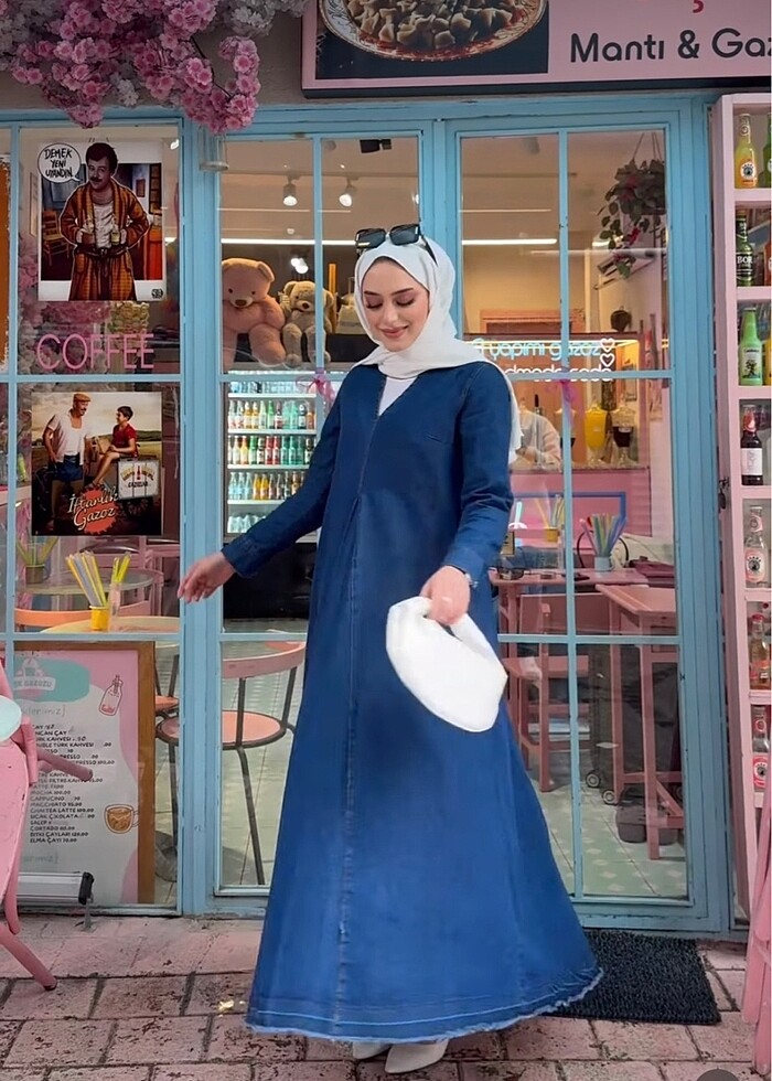 Zara kot elbise - Görsel 3