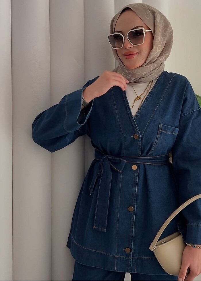 İkili kot takım - Görsel 2