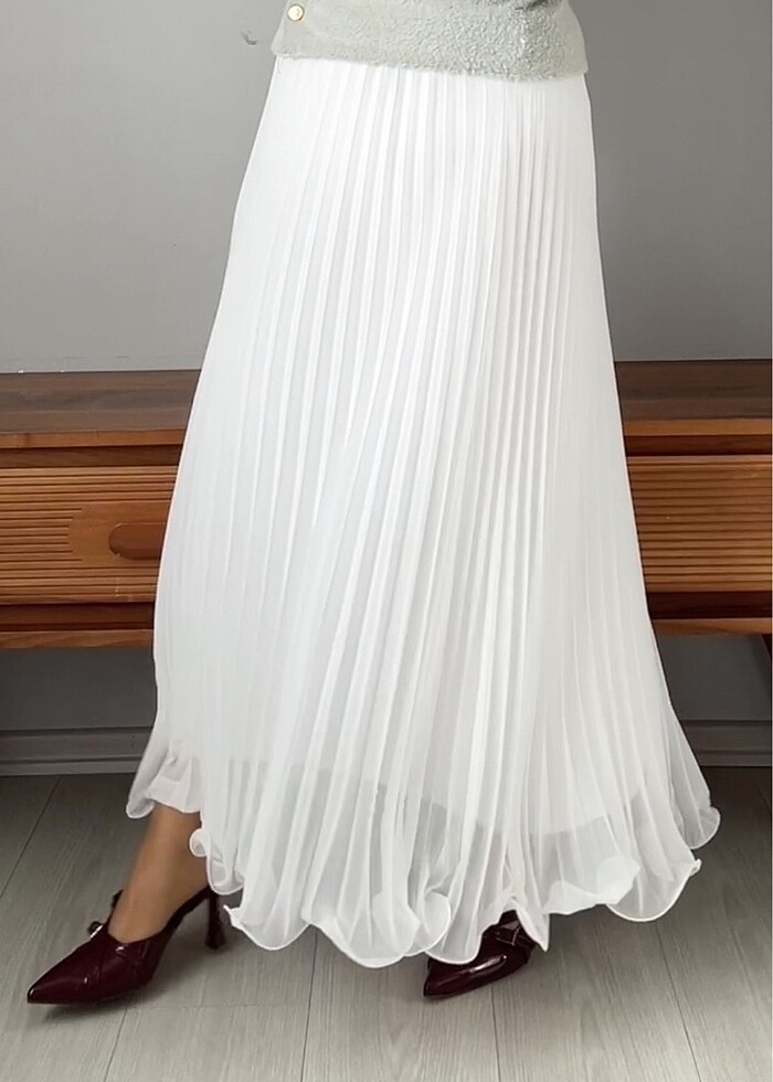 Şifon Etek - Görsel 2