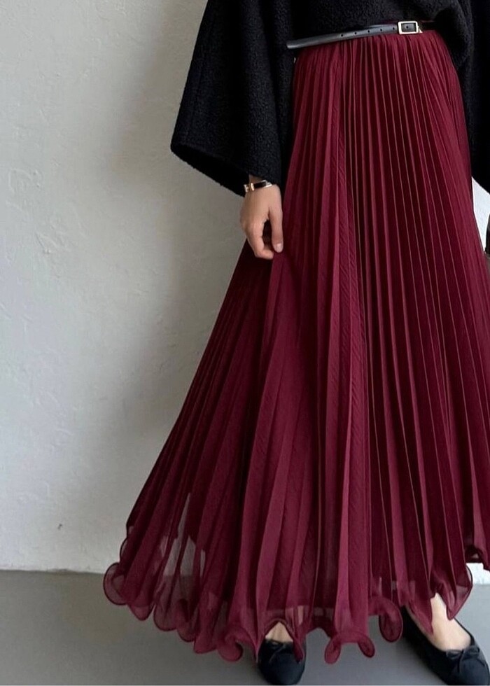 Şifon Etek - Görsel 4