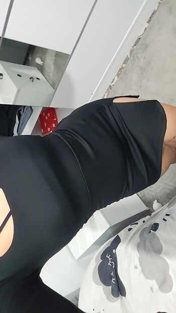 Diğer siyah kısa elbise
