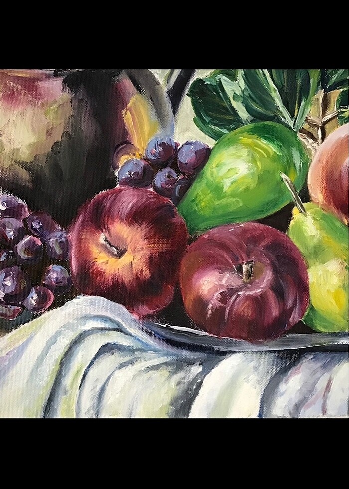 Natürmort Yağlı Boya Tablo - Görsel 3