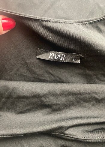 Siyah Uzun Kollu V Yaka Uzun Elbise - Görsel 5