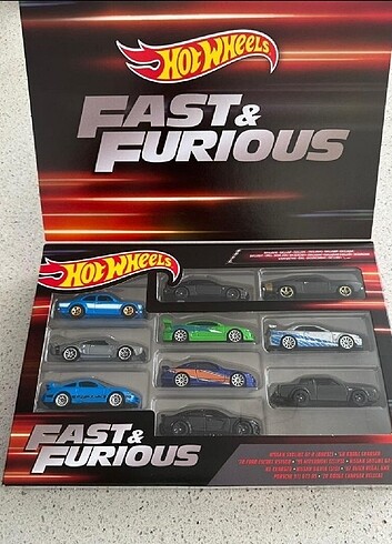 Hotwheels fast&furıous