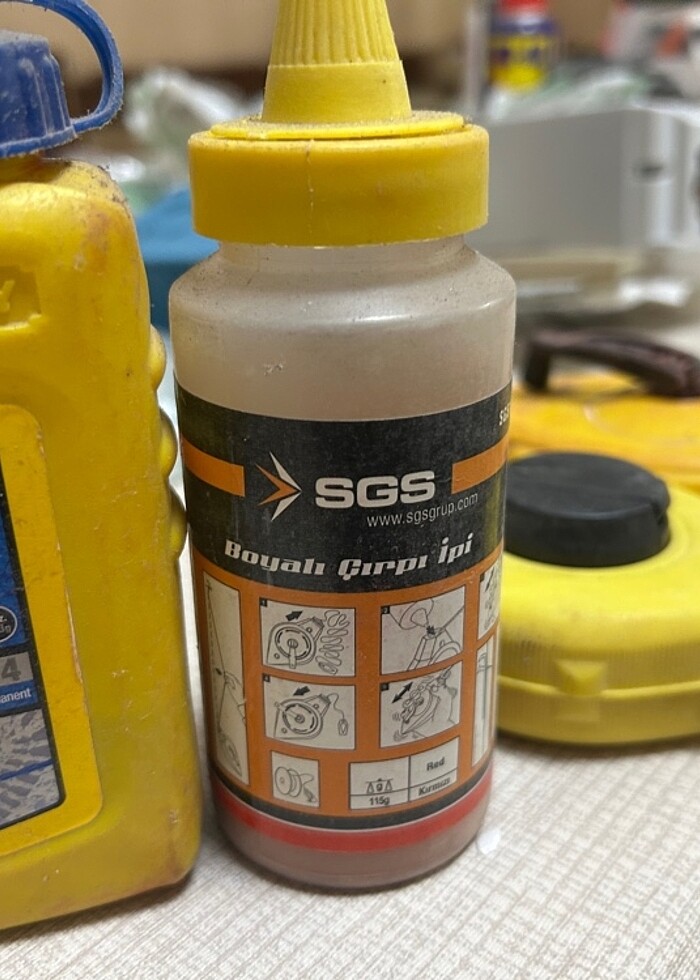 Boyalı çırpı ipi ikinci el ve sıfır - Görsel 2