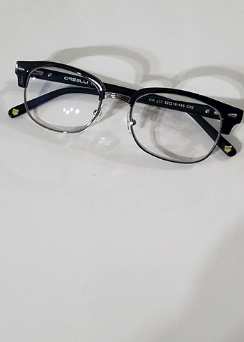 Kemer Detaylı Siyah Klasik Kadın Gözlüğü - Görsel 5