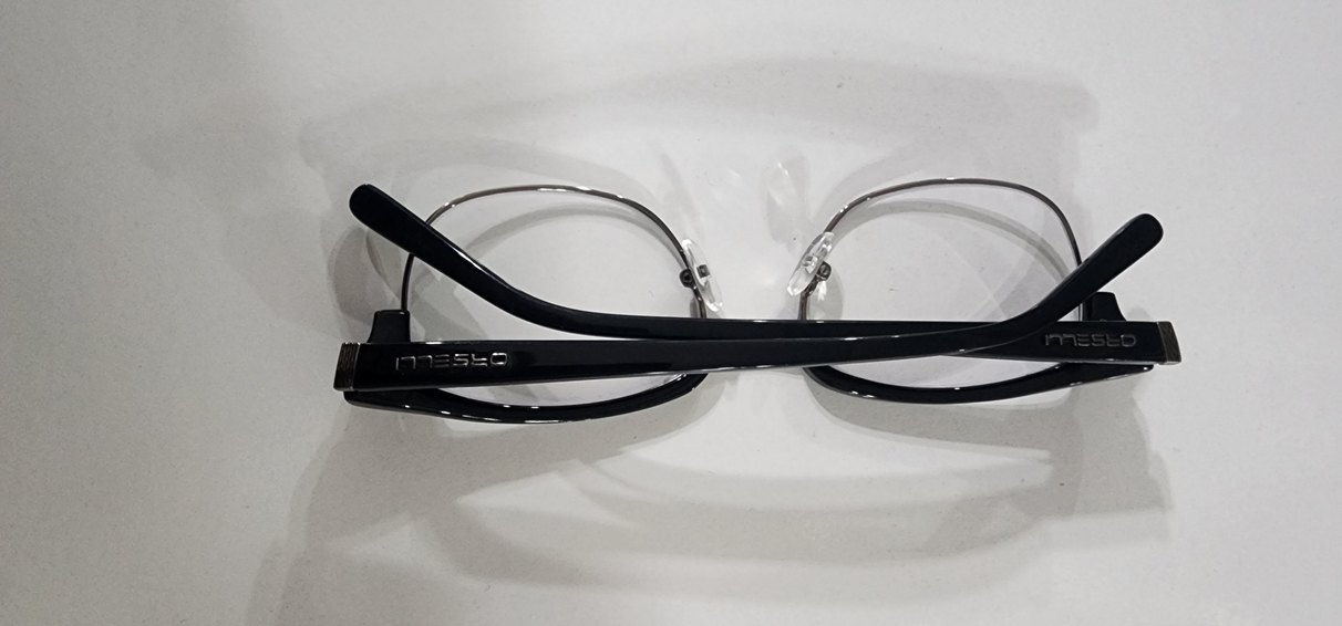 Kemer Detaylı Siyah Klasik Kadın Gözlüğü - Görsel 2