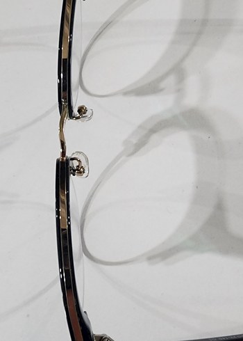 Şeffaf Siyah Vintage Kadın Gözlüğü VERDURE - Görsel 8