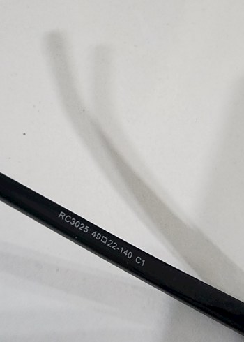 Şeffaf Siyah Vintage Kadın Gözlüğü VERDURE - Görsel 4