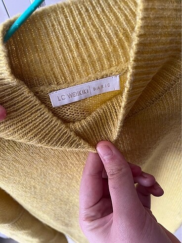 LC Waikiki LCW Waikiki sarı kazak