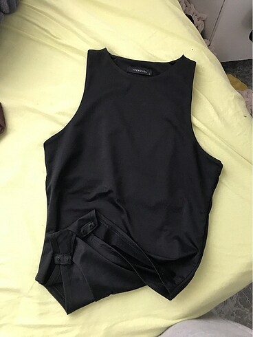 Trendyol milla 0 kol çıtçıtlı body