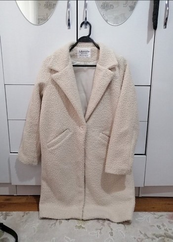 Diğer Krem Renk Uzun Peluş Kaban