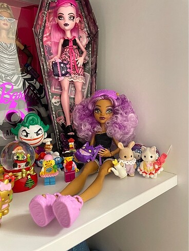 Monster High Gizemli Sırlar Havalı Pijama Partisi serisi Clawdee